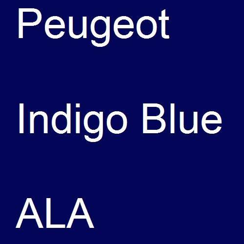 Peugeot, Indigo Blue, ALA.